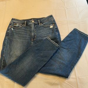 Gap high rise curvy true skinny jeans